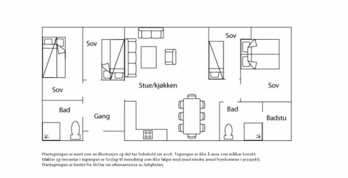 In The Middle Of Trysil Fjellet - Welcome Center - Apartment With 4 Bedrooms And Sauna - By Bike Arena And Ski Lift Экстерьер фото